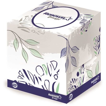 RENOWN Premium Cube Box 2-Ply Facial Tissue, 36PK REN06038-SP